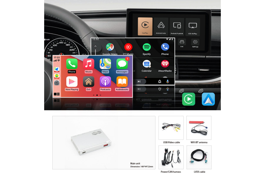BMW EVO CarPlay/Android Auto/Mirrorlink Integration System