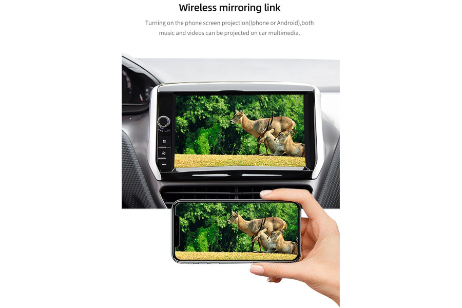 Peugeot 508 Citroen DS5/6 2013-2017 Original Screen Upgrade Android Mirrorlink TV Kit Box Wireless Apple Carplay Decoder Interface Ｍodule Box