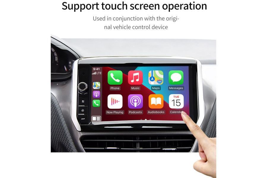 Peugeot 508 Citroen DS5/6 2013-2017 Original Screen Upgrade Android Mirrorlink TV Kit Box Wireless Apple Carplay Decoder Interface Ｍodule Box