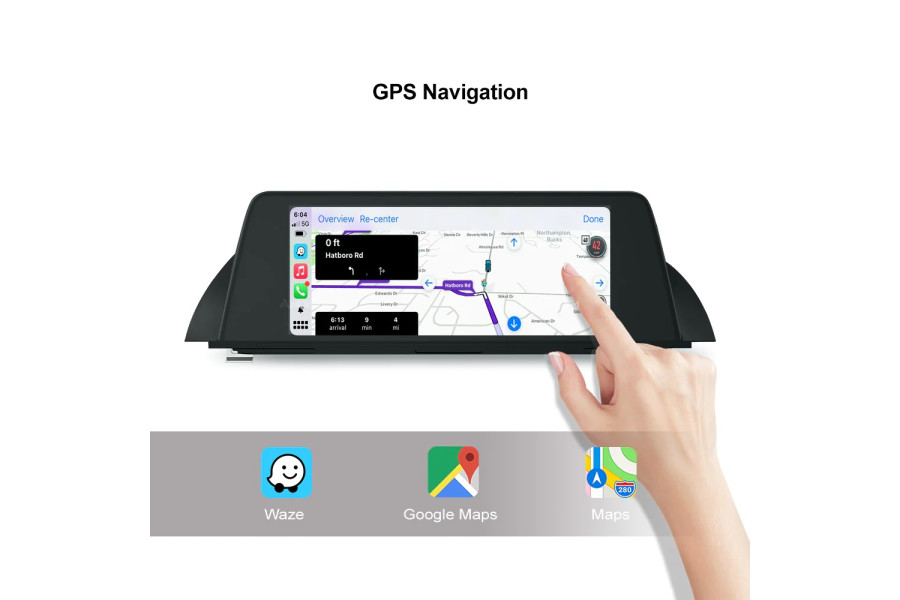 BMW 5 Series F10 F11 F18 MMI CIC NBT 10.25" Touch Screen | Wireless Apple CarPlay & Android Auto