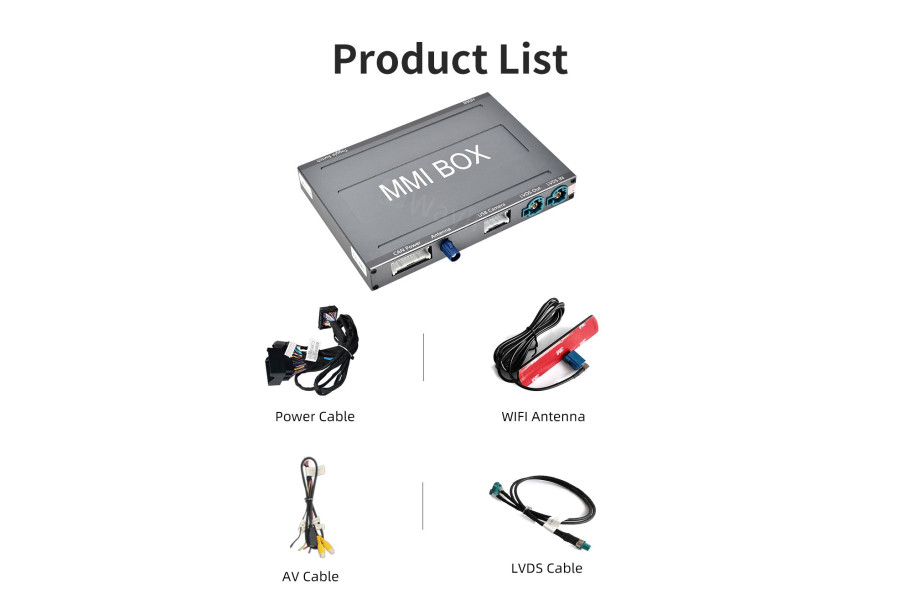 Audi Q3 Q5 Q7 A3 A4 A5 A6 C7 A7 A8 S5 S7 Wireless Apple CarPlay Android Auto decoder