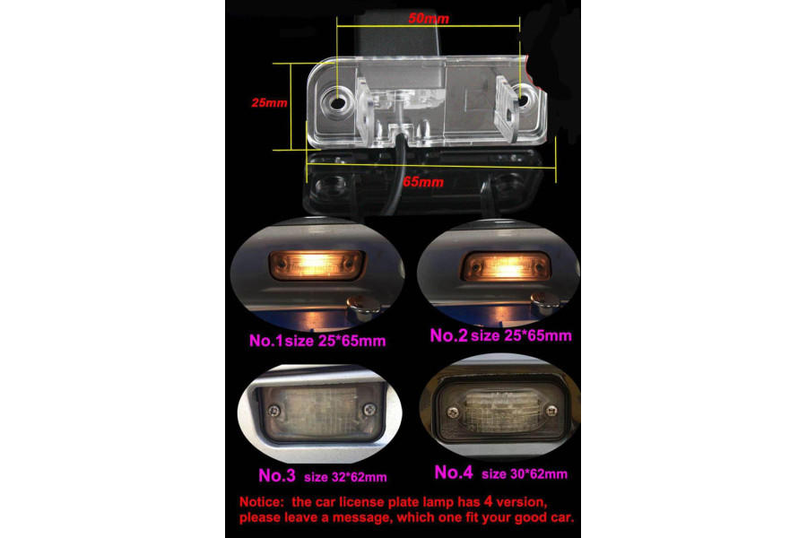 Reverse Camera for Mercedes-Benz C/E/CLS