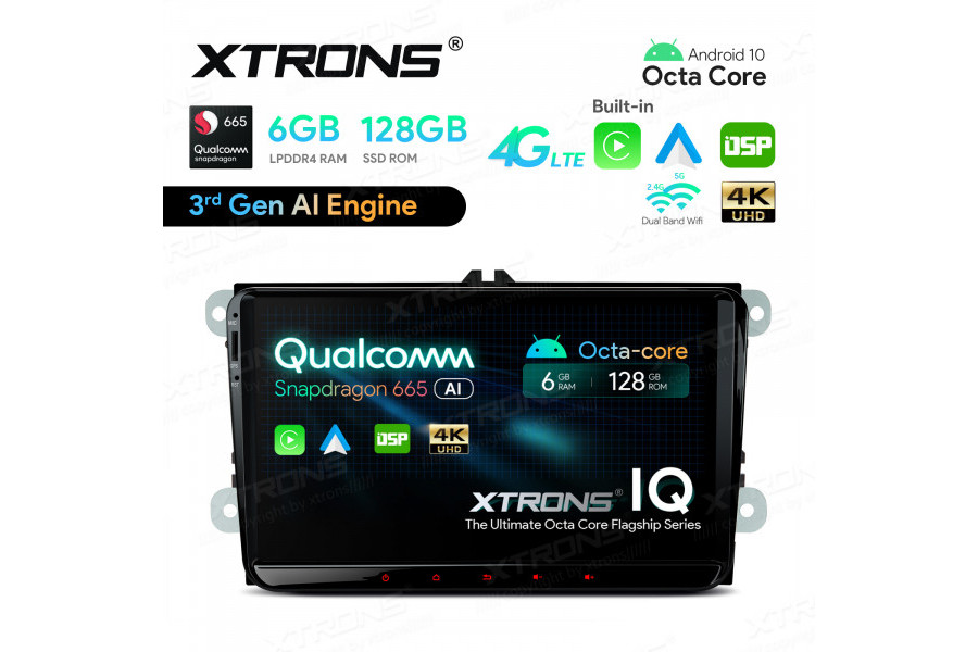 VW/SKODA/SEAT Car Stereo Navigation System Universal Custom Fit