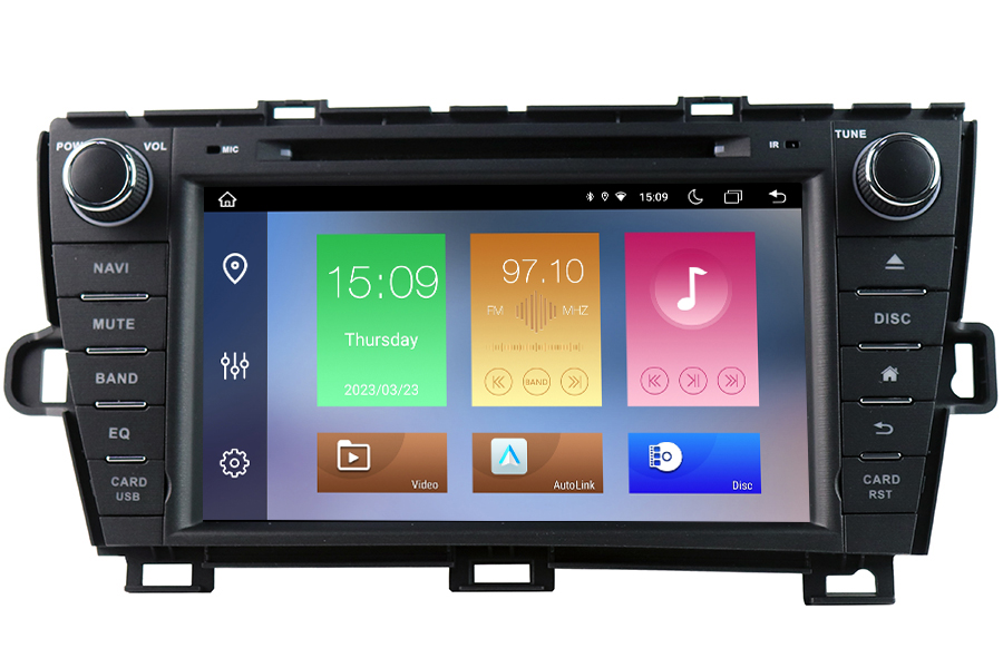 Toyota Prius (LHD) 2009-2013 Bluetooth Autoradio GPS Aftermarket Android Head Unit Navigation Car Stereo 
