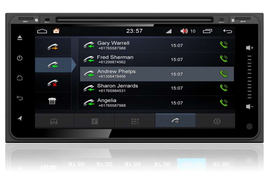 Toyota Verso 2004-2009 Autoradio GPS Aftermarket Android Head Unit Navigation Car Stereo 