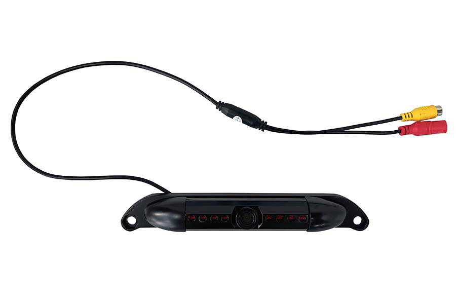 USA plate frame backup camera