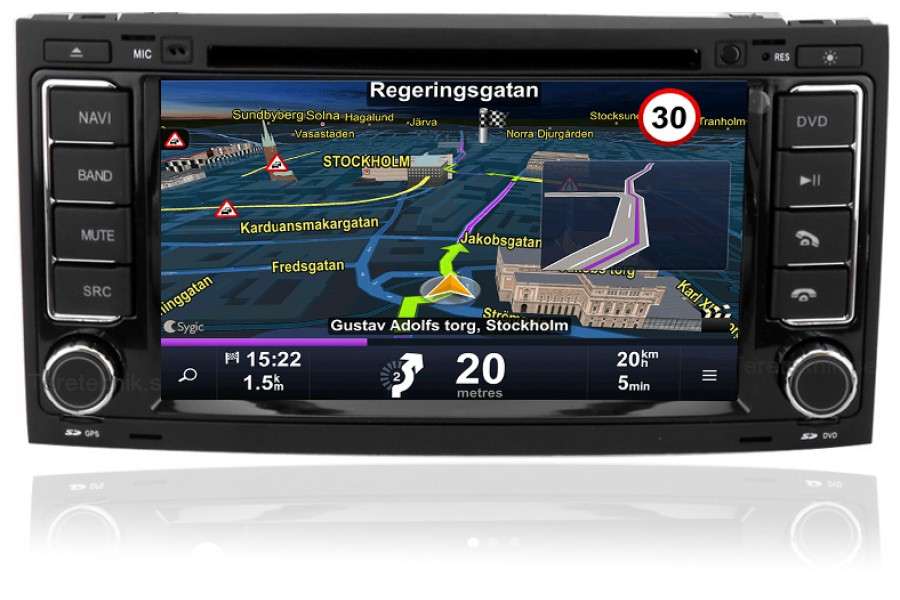 VW Touareg 2003-2010 Autoradio GPS Aftermarket Android Head Unit Navigation Car Stereo 