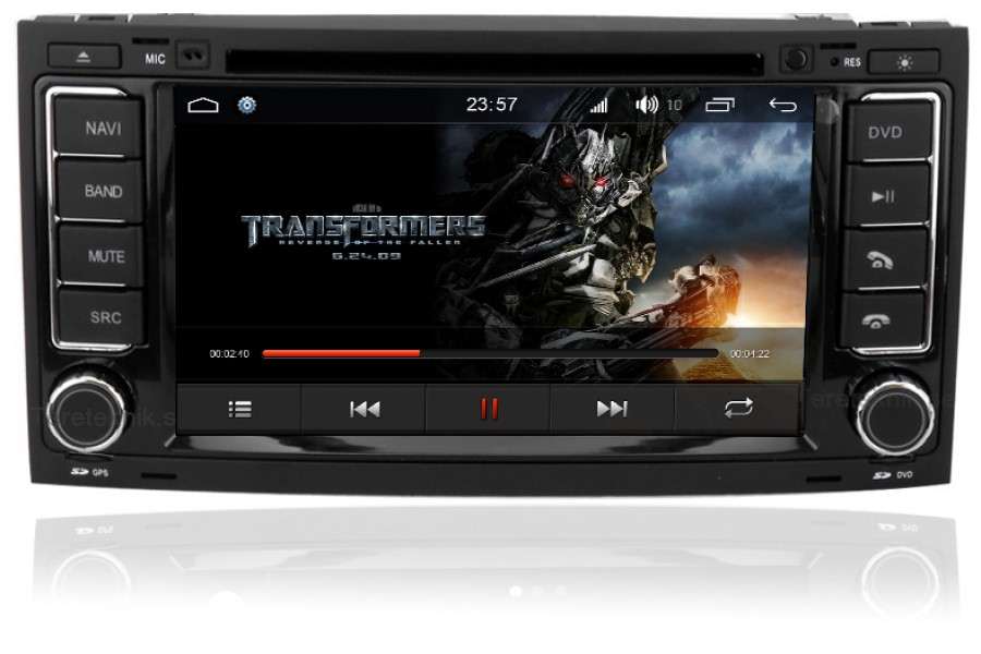 VW Touareg 2003-2010 Autoradio GPS Aftermarket Android Head Unit Navigation Car Stereo 
