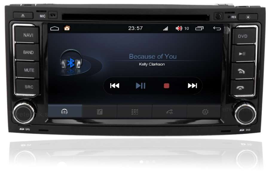 VW Touareg 2003-2010 Autoradio GPS Aftermarket Android Head Unit Navigation Car Stereo 