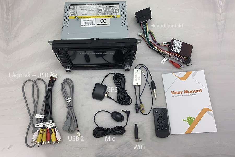 VW Skoda Seat radio upgrade aftermarket android Head Unit Navigation Car Stereo 