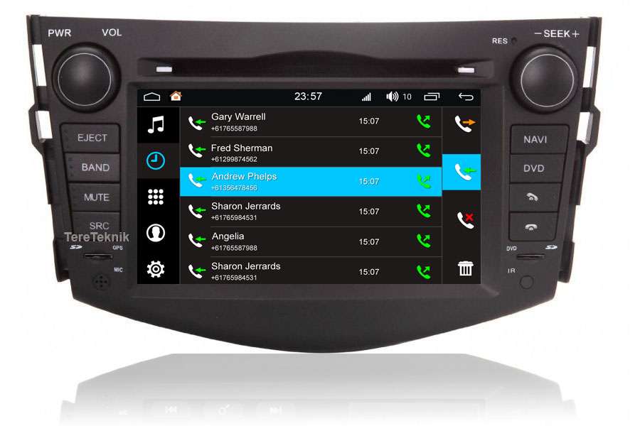 Toyota RAV4 2006-2011 Autoradio GPS Aftermarket Android Head Unit Navigation Car Stereo 