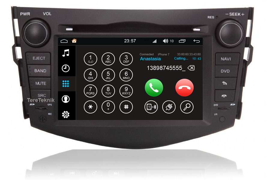 Toyota RAV4 2006-2011 Autoradio GPS Aftermarket Android Head Unit Navigation Car Stereo 
