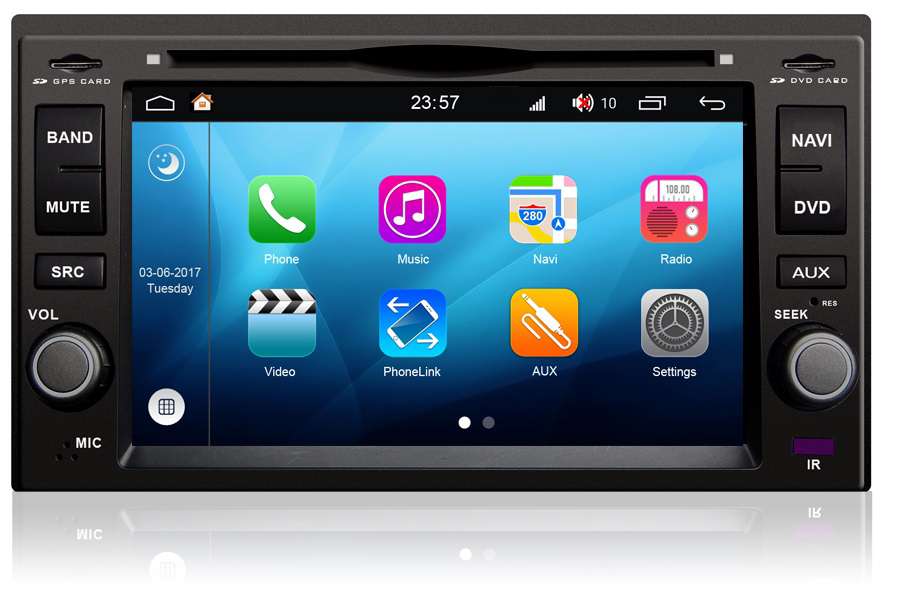 Kia Sorento 2003-2009 Autoradio GPS Aftermarket Android Head Unit Navigation Car Stereo 