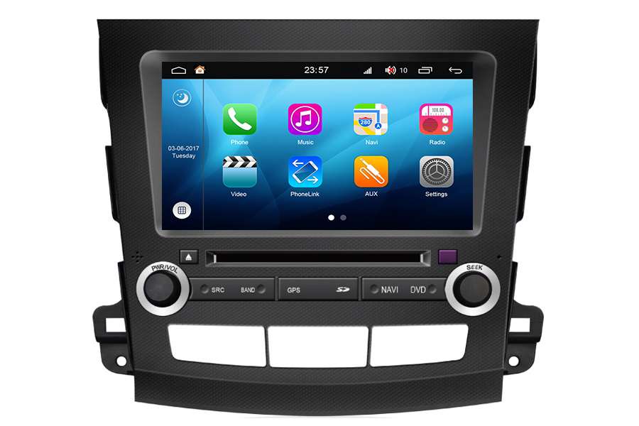 Peugeot 4007 2007-2011 Autoradio GPS Aftermarket Android Head Unit Navigation Car Stereo 