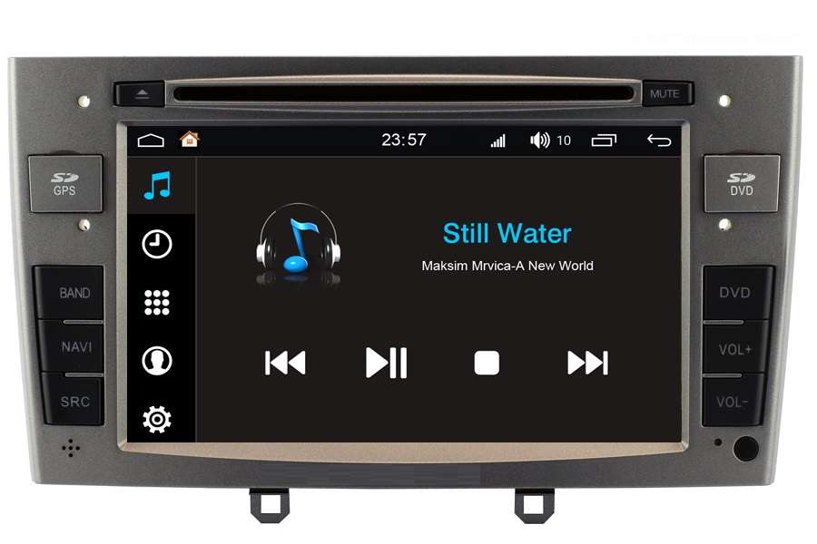 Peugeot 308/RCZ 2008-2013 Autoradio GPS Aftermarket Android Head Unit Navigation Car Stereo 
