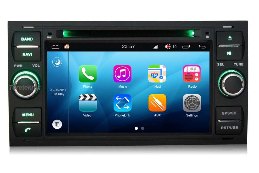 Ford Focus/C-Max/Kuga 2000-2011 Autoradio GPS Aftermarket Android Head Unit Navigation Car Stereo 
