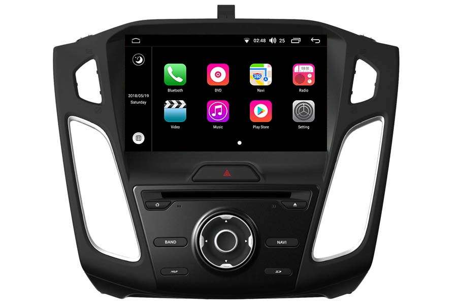 Ford Focus 2015-2017 Autoradio GPS Aftermarket Android Head Unit Navigation Car Stereo 